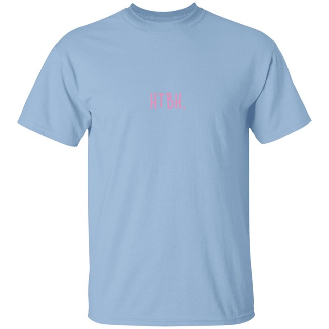Space Zebra Merch Happy To Be Here Ice Blue Shirt