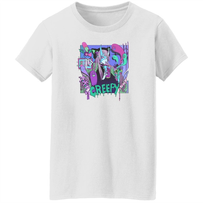 Vacuumch By Fuku Mono Kiru Made Merch Creepy Midnight Snack Tee Vacuumch By Fuku Mono Kiru Made Merch Creepy Midnight Snack Tee