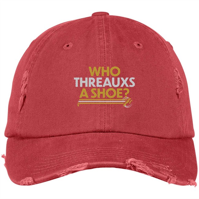BreakingT Who Threauxs A Shoe Hat BreakingT Who Threauxs A Shoe Hat