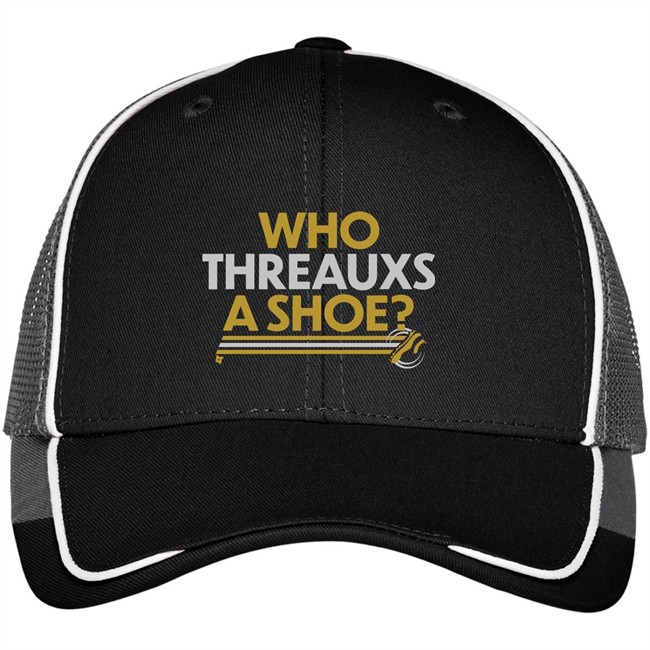 BreakingT Who Threauxs A Shoe Hat BreakingT Who Threauxs A Shoe Hat