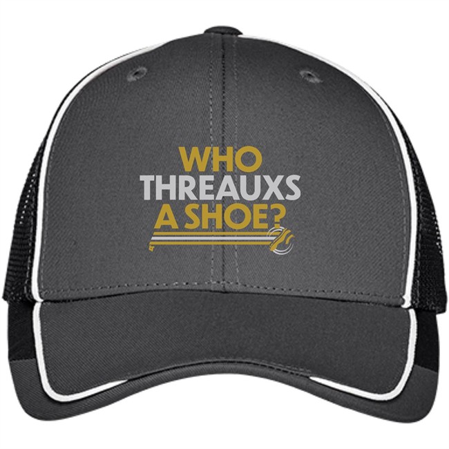 BreakingT Who Threauxs A Shoe Hat BreakingT Who Threauxs A Shoe Hat