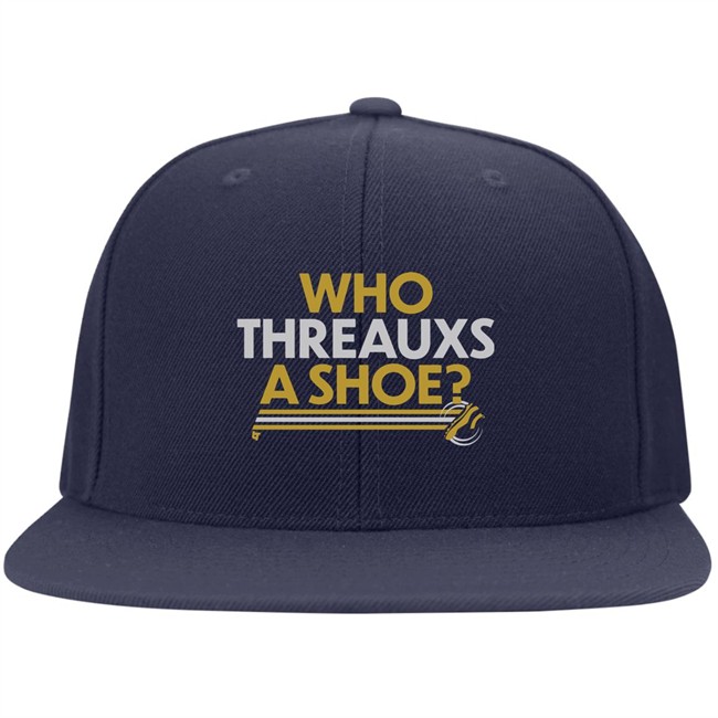 BreakingT Who Threauxs A Shoe Hat BreakingT Who Threauxs A Shoe Hat