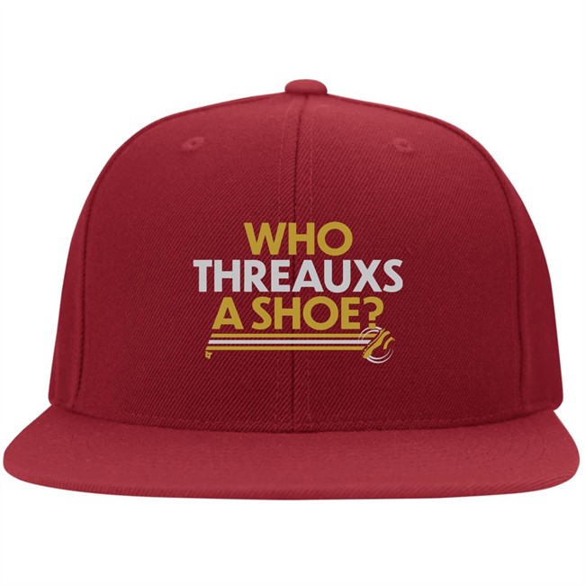 BreakingT Who Threauxs A Shoe Hat BreakingT Who Threauxs A Shoe Hat