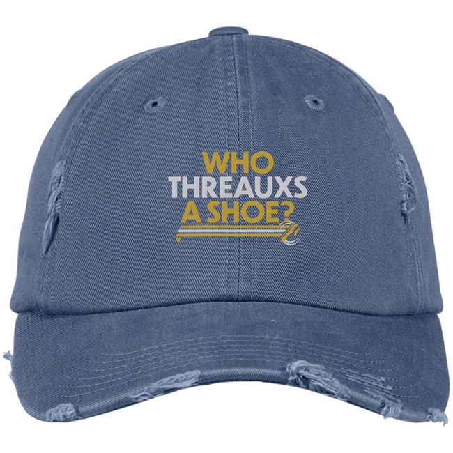 BreakingT Who Threauxs A Shoe Hat BreakingT Who Threauxs A Shoe Hat