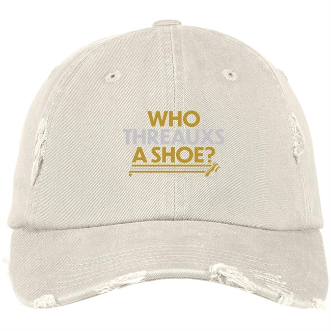 BreakingT Who Threauxs A Shoe Hat BreakingT Who Threauxs A Shoe Hat