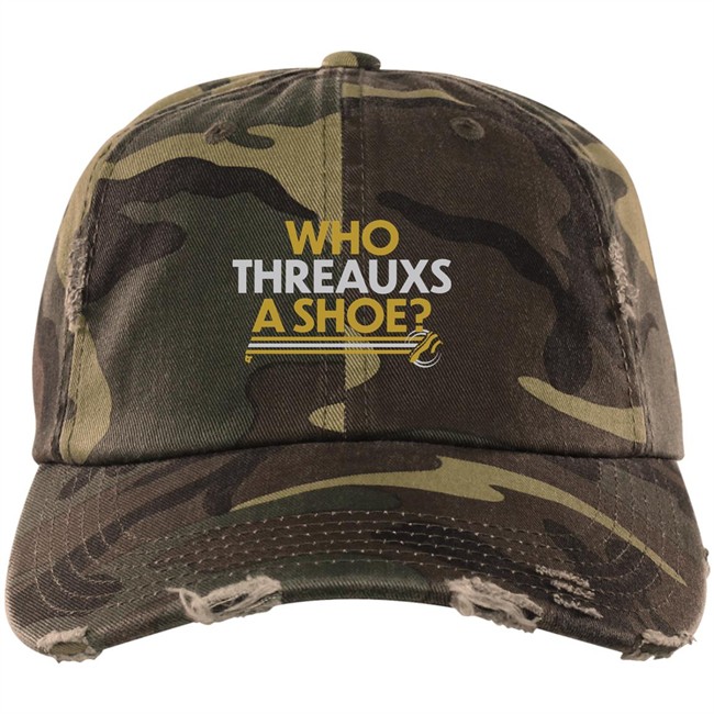 BreakingT Who Threauxs A Shoe Hat BreakingT Who Threauxs A Shoe Hat