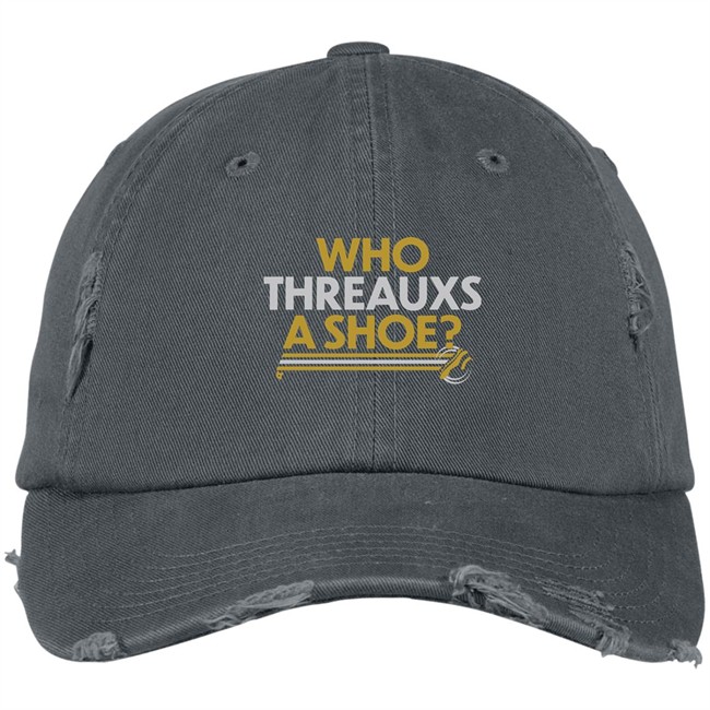 BreakingT Who Threauxs A Shoe Hat BreakingT Who Threauxs A Shoe Hat