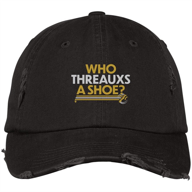 BreakingT Who Threauxs A Shoe Hat