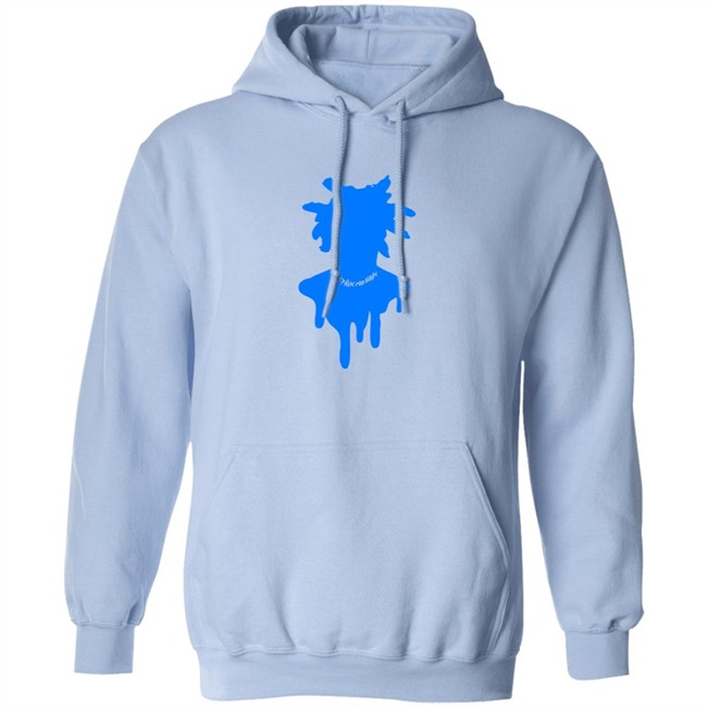 Robby Anderson Merch White Signature Drip Logo Hoodie