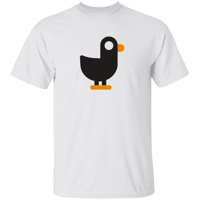 Kurzgesagt Merch Duck Shirt White New