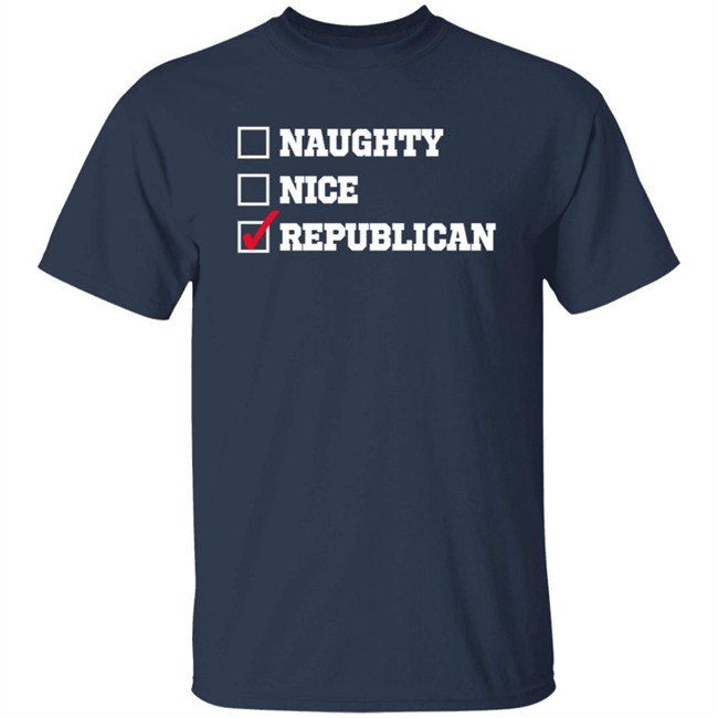 Freedom Tees Merch Naughty Nice Republican Hoodie Freedom Tees Merch Naughty Nice Republican Hoodie