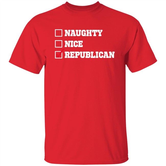 Freedom Tees Merch Naughty Nice Republican Hoodie Freedom Tees Merch Naughty Nice Republican Hoodie