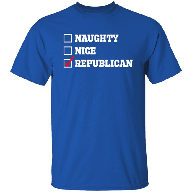 Freedom Tees Merch Naughty Nice Republican Hoodie Freedom Tees Merch Naughty Nice Republican Hoodie