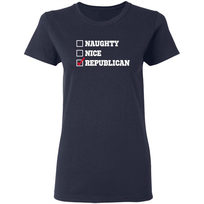 Freedom Tees Merch Naughty Nice Republican Hoodie Freedom Tees Merch Naughty Nice Republican Hoodie
