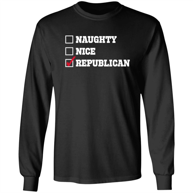 Freedom Tees Merch Naughty Nice Republican Hoodie Freedom Tees Merch Naughty Nice Republican Hoodie