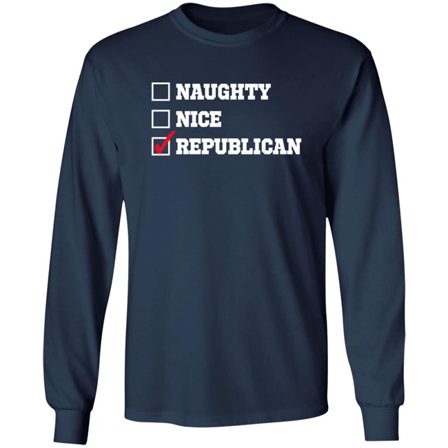 Freedom Tees Merch Naughty Nice Republican Hoodie Freedom Tees Merch Naughty Nice Republican Hoodie