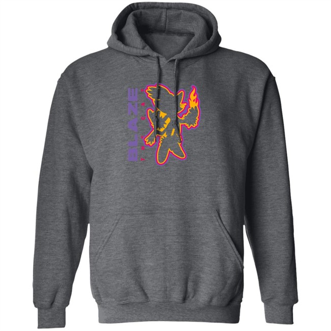 Blaze The Cat Charcoal Tee Blaze The Cat Charcoal Tee