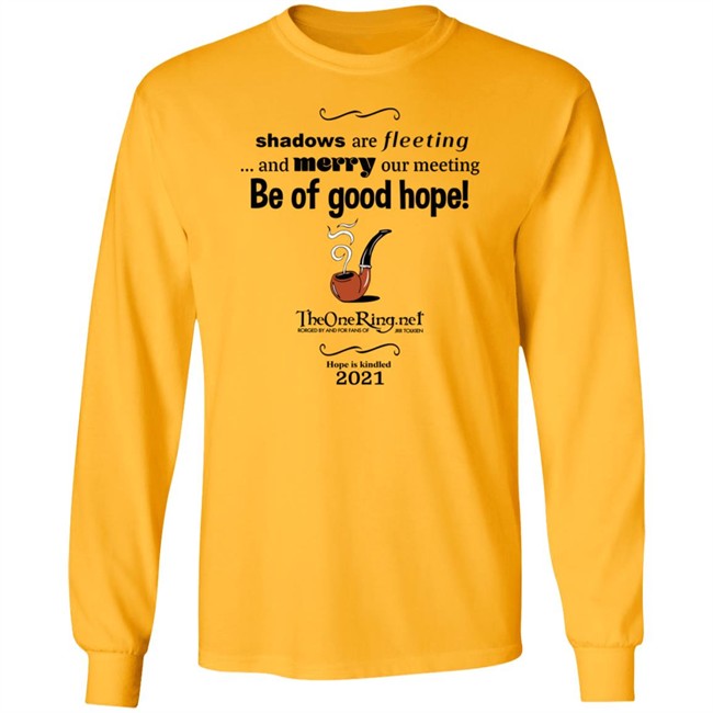 Be Of Good Hope T Shirt Be Of Good Hope T Shirt