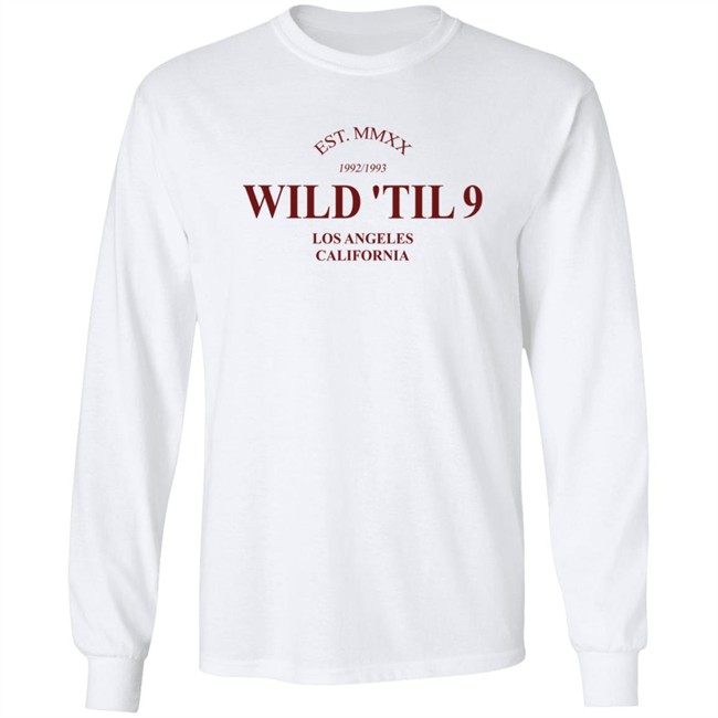 Wild Til 9 Merch Wild 'Til 9 Bone Hoodie Wild Til 9 Merch Wild 'Til 9 Bone Hoodie