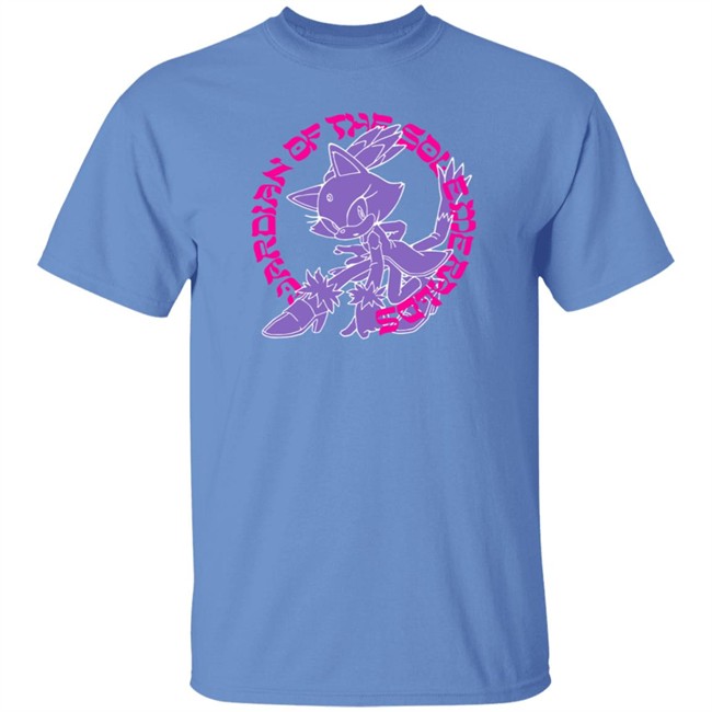 Blaze The Cat Guardian Of The Sol Emeralds Yellow Tee Blaze The Cat Guardian Of The Sol Emeralds Yellow Tee