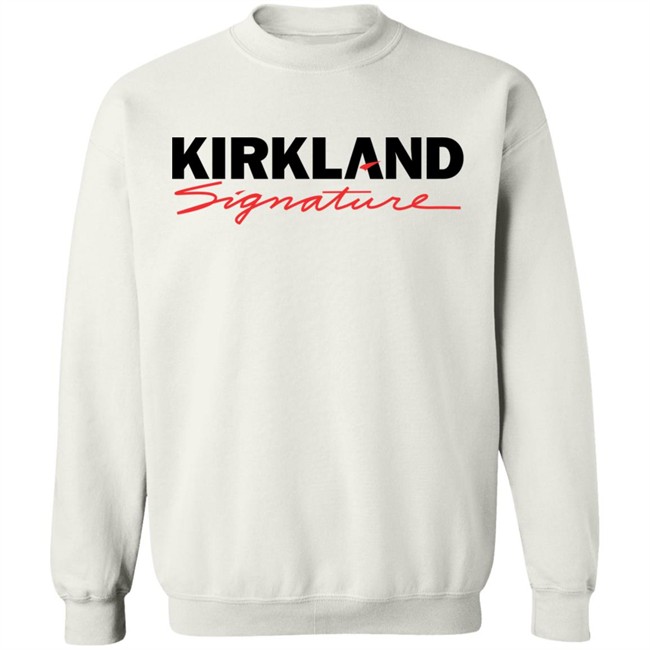 Costco Kirkland Signature Logo Sweatshirt