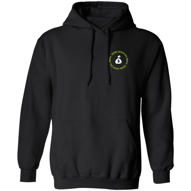 Coatedbycarter Merch Where the Money Reside Hoodie