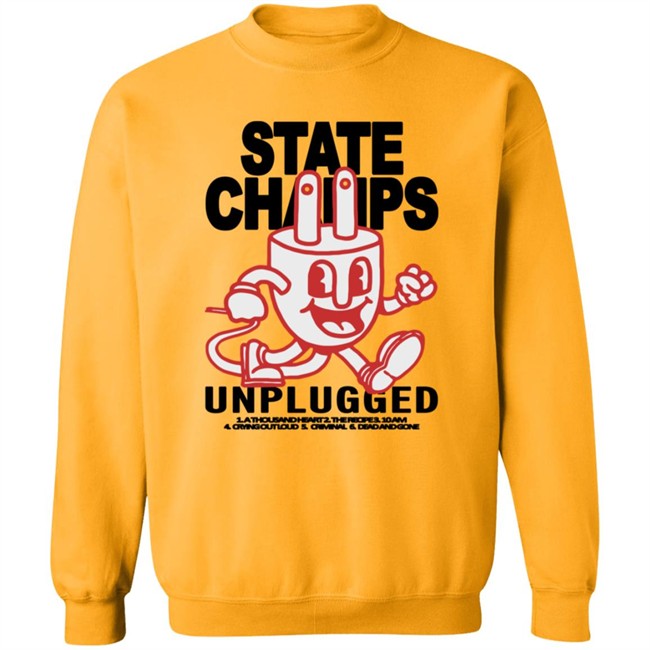 State Champs Merch Unplugged Tee State Champs Merch Unplugged Tee