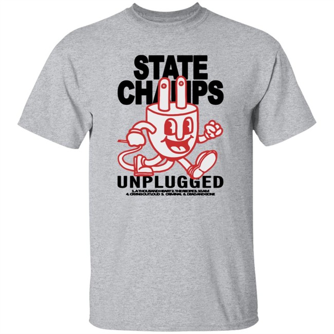 State Champs Merch Unplugged Tee State Champs Merch Unplugged Tee