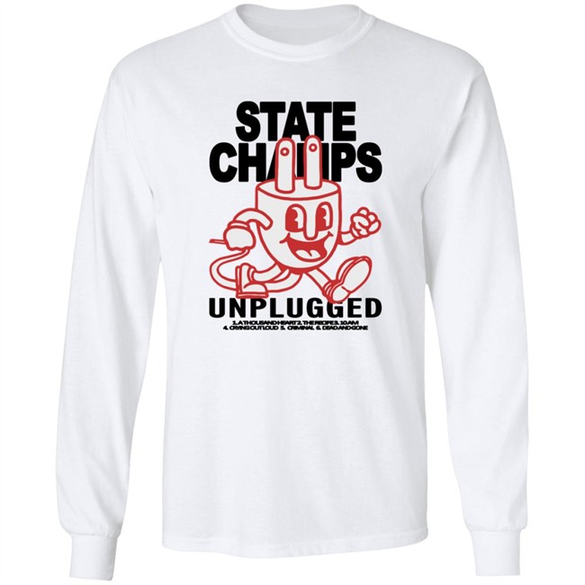 State Champs Merch Unplugged Tee State Champs Merch Unplugged Tee