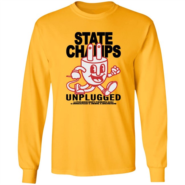 State Champs Merch Unplugged Tee State Champs Merch Unplugged Tee