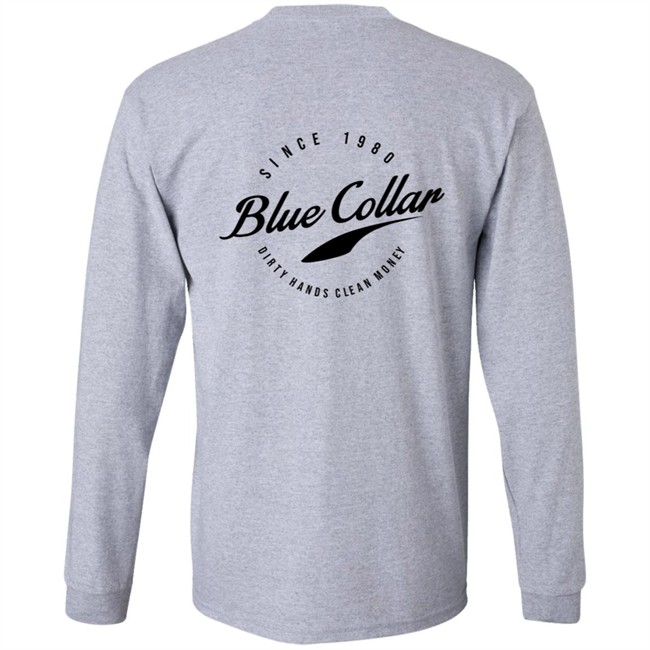 Acal Clothing Merch Blue Collar T Shirt Acal Clothing Merch Blue Collar T Shirt