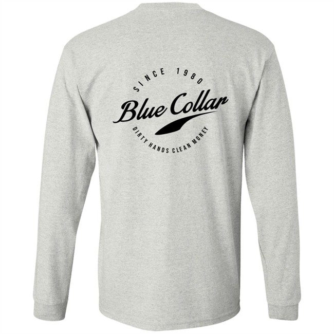 Acal Clothing Merch Blue Collar T Shirt Acal Clothing Merch Blue Collar T Shirt