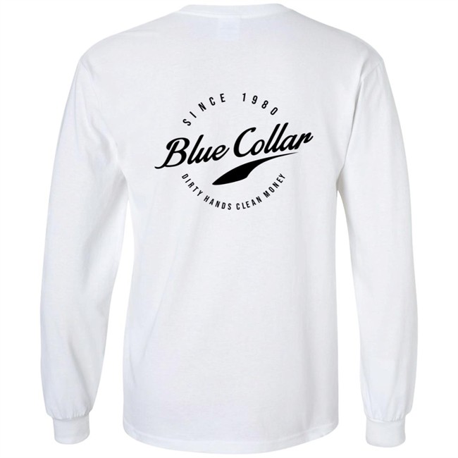 Acal Clothing Merch Blue Collar T Shirt Acal Clothing Merch Blue Collar T Shirt