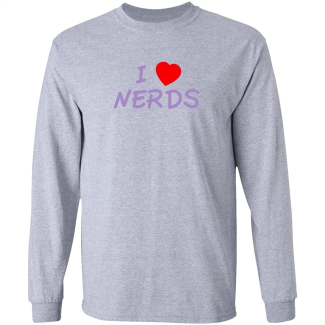 I Heart Nerds T Shirt Chantel Jeffries