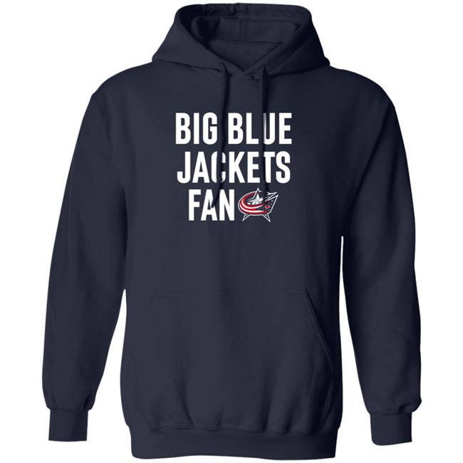 Columbus Blue Jackets Apparel Store WIF Big Fan Tee Big Blue Jackets Fan T Shirt Columbus Blue Jackets Apparel Store WIF Big Fan Tee Big Blue Jackets Fan T Shirt