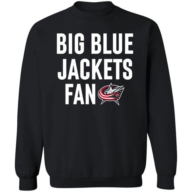 Columbus Blue Jackets Apparel Store WIF Big Fan Tee Big Blue Jackets Fan T Shirt Columbus Blue Jackets Apparel Store WIF Big Fan Tee Big Blue Jackets Fan T Shirt
