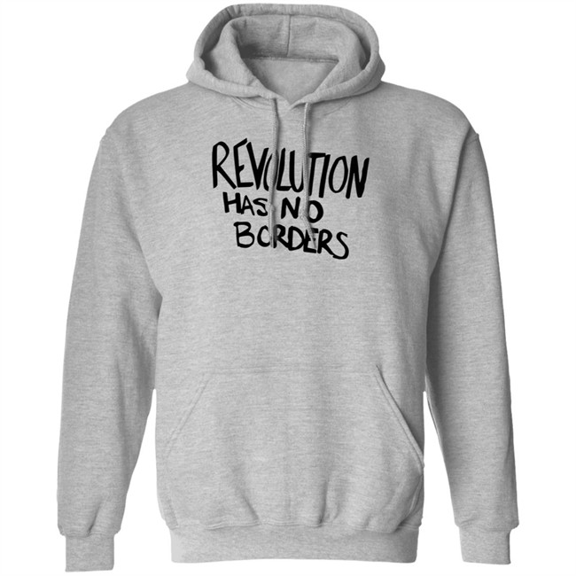 Emily Ratajkowski's Revolution Tee Revolution Has No Borders T Shirt Emily Ratajkowski's Revolution Tee Revolution Has No Borders T Shirt