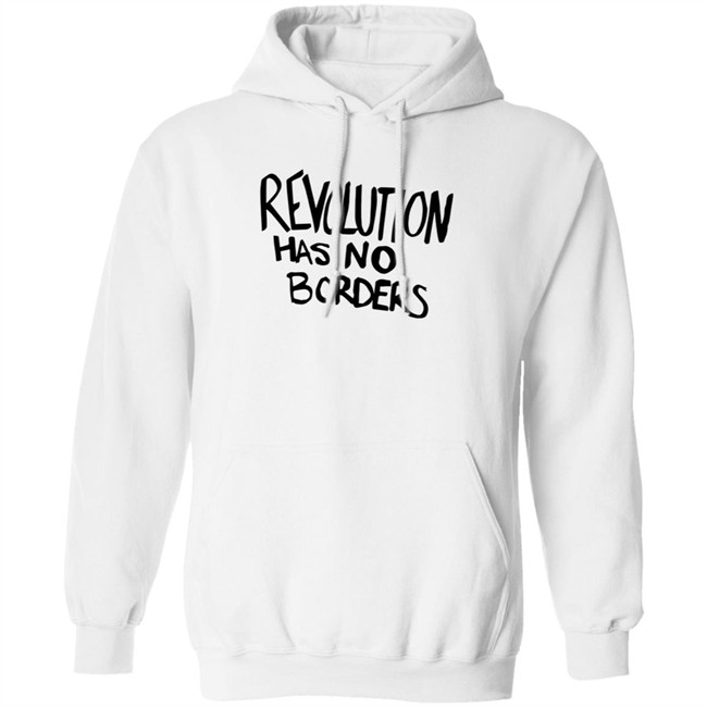 Emily Ratajkowski's Revolution Tee Revolution Has No Borders T Shirt Emily Ratajkowski's Revolution Tee Revolution Has No Borders T Shirt