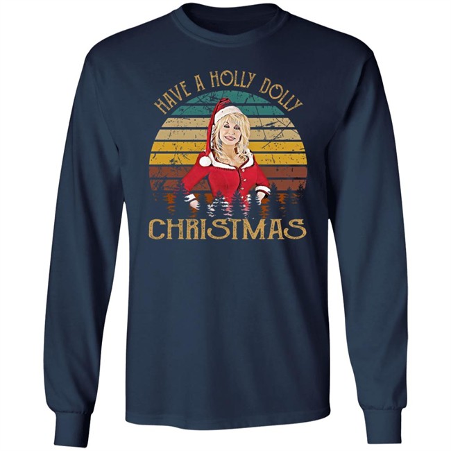 Sarah Spain Around The Horn Have A Holly Dolly Dolly Parton Christmas Sweatshirt Sarah Spain Around The Horn Have A Holly Dolly Dolly Parton Christmas Sweatshirt