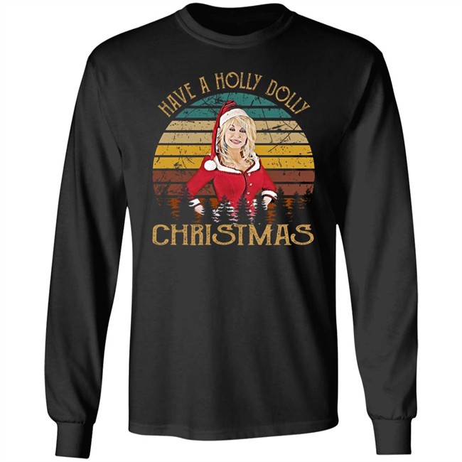 Sarah Spain Around The Horn Have A Holly Dolly Dolly Parton Christmas Sweatshirt Sarah Spain Around The Horn Have A Holly Dolly Dolly Parton Christmas Sweatshirt