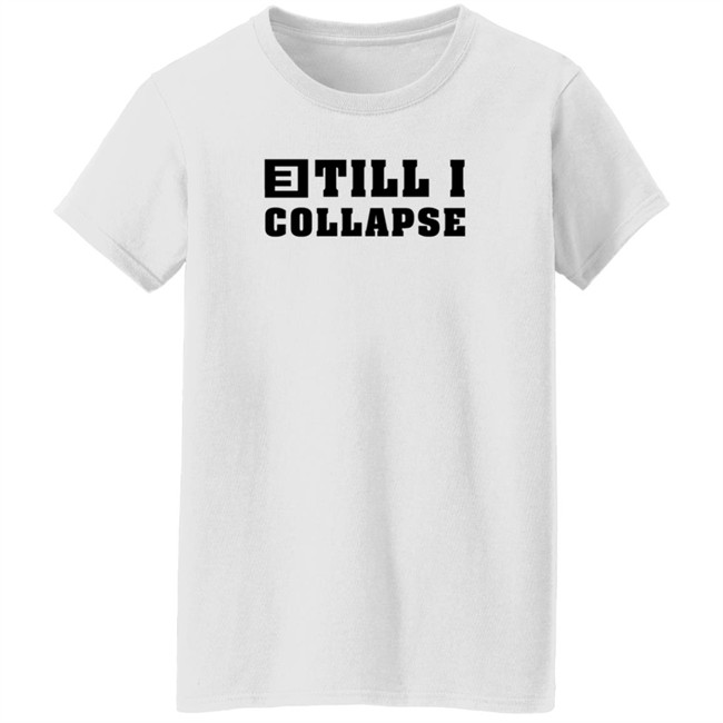 Eminem Merch Till I Collapse Sweatshirt Eminem Merch Till I Collapse Sweatshirt