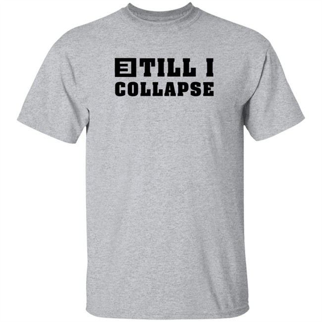 Eminem Merch Till I Collapse Sweatshirt Eminem Merch Till I Collapse Sweatshirt