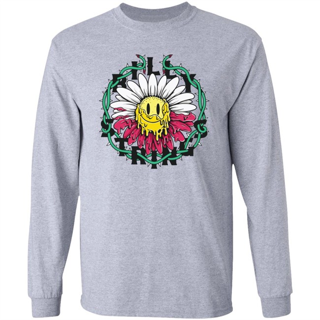 Billy Strings Merch Red Daisy Crewneck Sweatshirt Billy Strings Merch Red Daisy Crewneck Sweatshirt