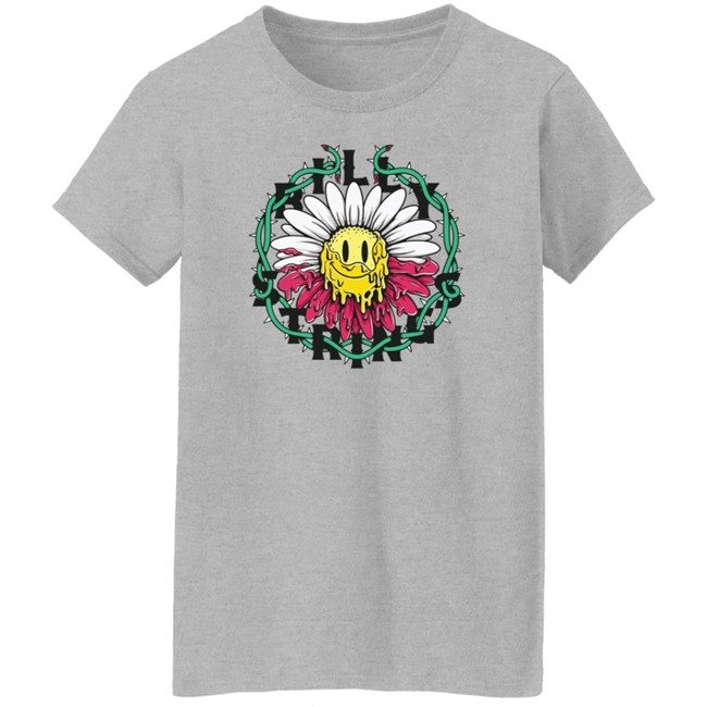 Billy Strings Merch Red Daisy Crewneck Sweatshirt Billy Strings Merch Red Daisy Crewneck Sweatshirt