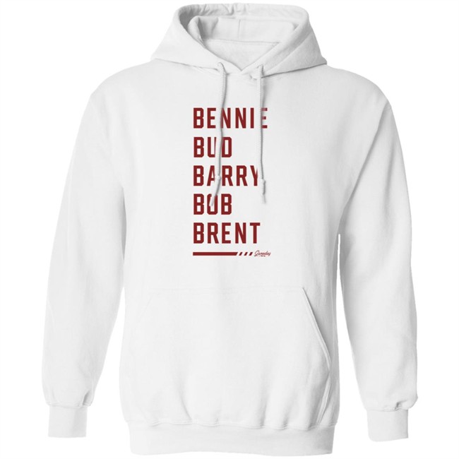 Bennie Bud Barry Bob Brent The Five Bs T Shirt Gameday Retro Merch Bennie Bud Barry Bob Brent The Five Bs T Shirt Gameday Retro Merch