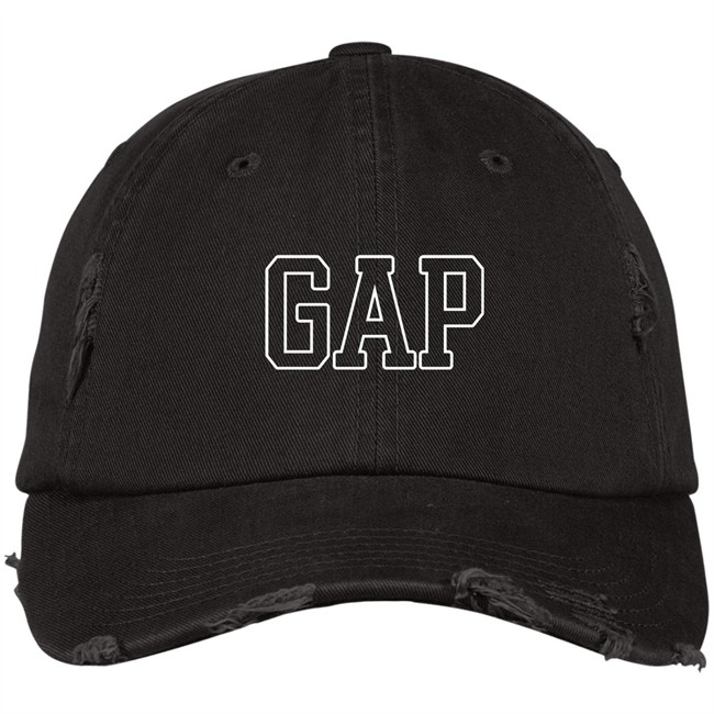 Gap Strore Merch Shop Gap Arch Logo Hat Black