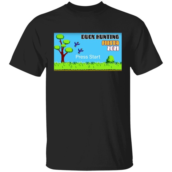 Wide Right Natty Lite Duck Hunting Fiesta 2021 Tee Shirt