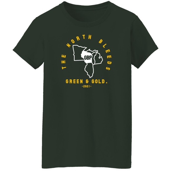 Campeche Collective Merch The North Bleeds Green And Gold 2021 T Shirt Green Bay Packers Campeche Collective Merch The North Bleeds Green And Gold 2021 T Shirt Green Bay Packers
