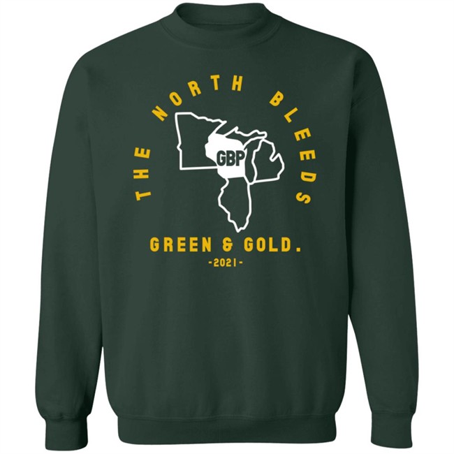 Campeche Collective Merch The North Bleeds Green And Gold 2021 T Shirt Green Bay Packers Campeche Collective Merch The North Bleeds Green And Gold 2021 T Shirt Green Bay Packers