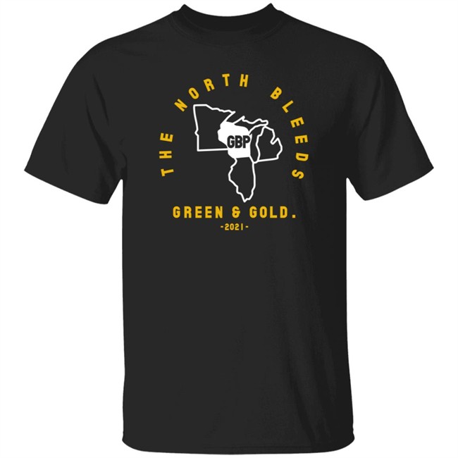 Campeche Collective Merch The North Bleeds Green And Gold 2021 T Shirt Green Bay Packers Campeche Collective Merch The North Bleeds Green And Gold 2021 T Shirt Green Bay Packers